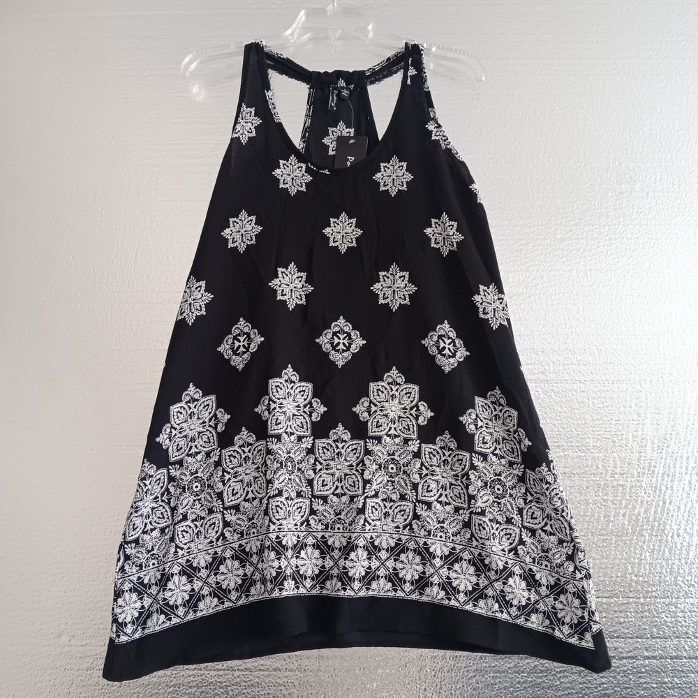Porto Cruz Racer Back T DRESS Swimsuit Cover-Up Tunic Size S MSRP $36.00 New